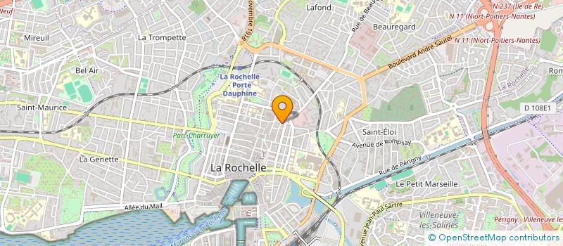 localisation de l'entreprise MONSIEUR JEAN DULIOUST  LA ROCHELLE