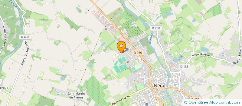 localisation de l'entreprise MONSIEUR JEAN DULONG  NERAC