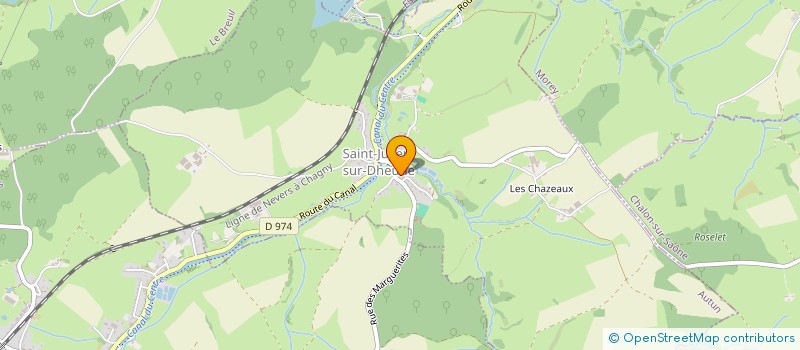 localisation de l'entreprise MONSIEUR JEAN DUMAINE à SAINT-JULIEN-SUR-DHEUNE