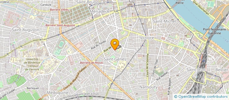 localisation de l'entreprise MONSIEUR JEAN DUMARCHAT à BORDEAUX