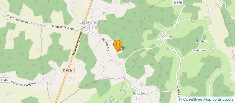 localisation de l'entreprise MONSIEUR JEAN DUMARTIN  MONGET