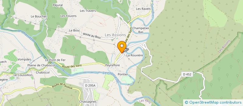 localisation de l'entreprise MONSIEUR JEAN DUMAS à LES ASSIONS