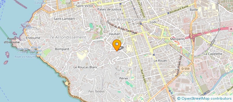 localisation de l'entreprise MONSIEUR JEAN DUMAS à MARSEILLE