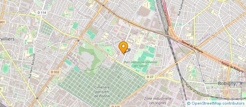 localisation de l'entreprise MONSIEUR JEAN DUMAS  BOBIGNY