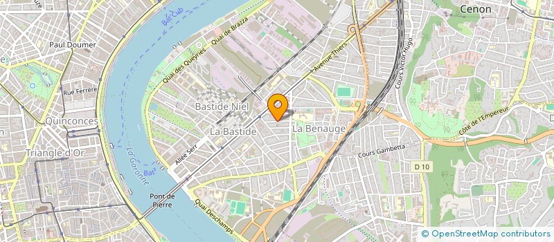 localisation de l'entreprise MONSIEUR JEAN DUMEAU  BORDEAUX