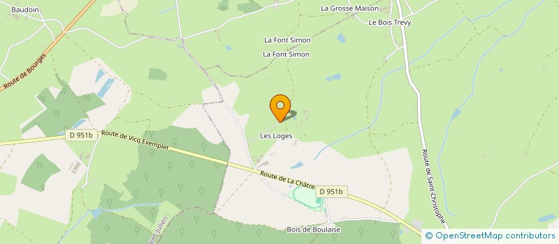 localisation de l'entreprise MONSIEUR JEAN DUMET à VERNEUIL-SUR-IGNERAIE