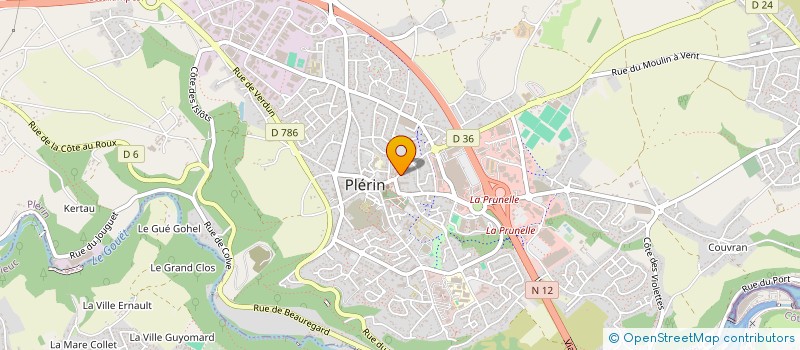localisation de l'entreprise MONSIEUR JEAN DUMONT à PLERIN