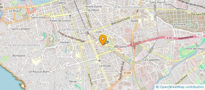 localisation de l'entreprise MONSIEUR JEAN DUMOUCHEL à MARSEILLE