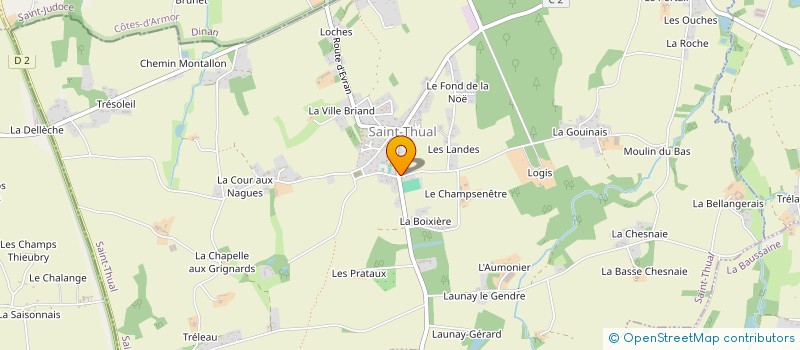 localisation de l'entreprise MONSIEUR JEAN DUNEUF JARDIN à SAINT-THUAL