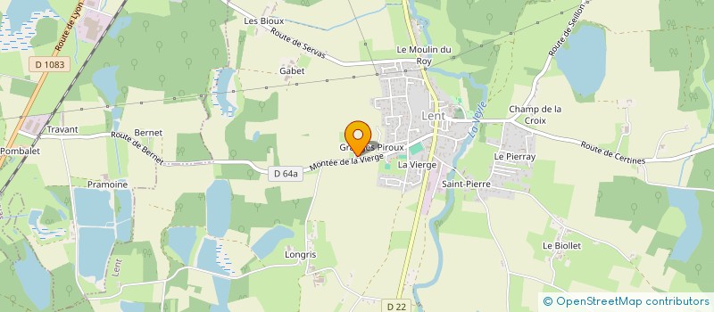 localisation de l'entreprise MONSIEUR JEAN DUPERRIER à LENT