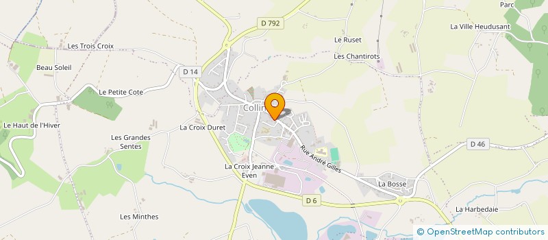localisation de l'entreprise MONSIEUR JEAN DUPETITPRE à LE MENE