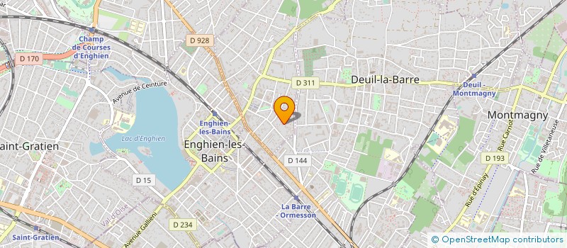 localisation de l'entreprise MONSIEUR JEAN DUPIN  MONTMORENCY