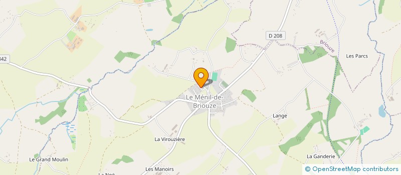 localisation de l'entreprise MONSIEUR JEAN DUPLESSIS à LE MENIL-DE-BRIOUZE