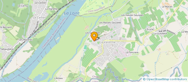 localisation de l'entreprise MONSIEUR JEAN DUPONT à OREE-D'ANJOU