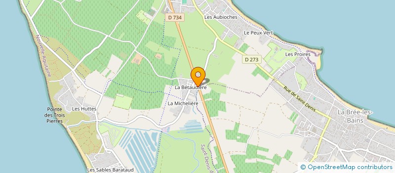 localisation de l'entreprise MONSIEUR JEAN DUPONT à SAINT-DENIS-D'OLERON