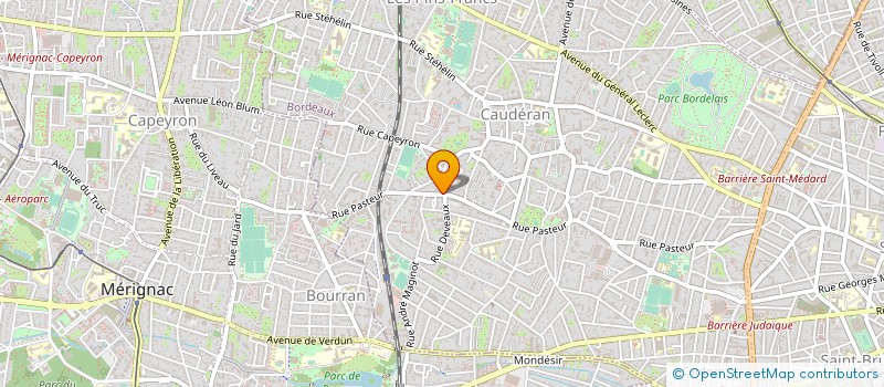 localisation de l'entreprise MONSIEUR JEAN DUPORT à BORDEAUX