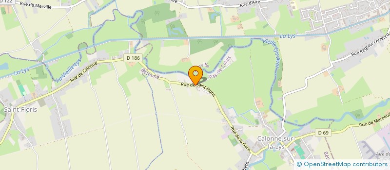 localisation de l'entreprise MONSIEUR JEAN DUPREZ à CALONNE-SUR-LA-LYS