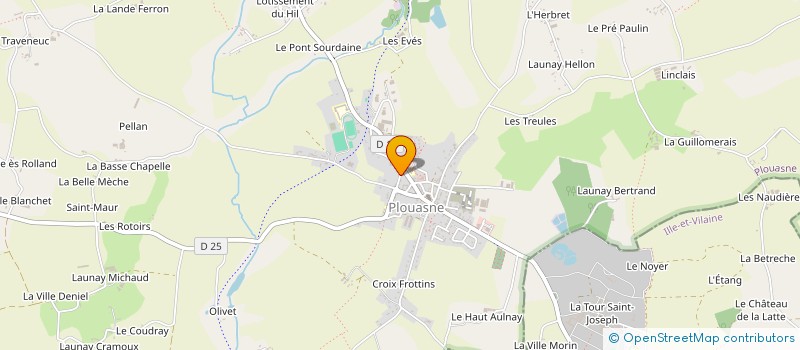localisation de l'entreprise MONSIEUR JEAN DUPUY à PLOUASNE