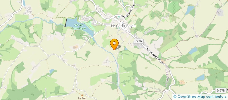 localisation de l'entreprise MONSIEUR JEAN DUPUY à CARLA-BAYLE