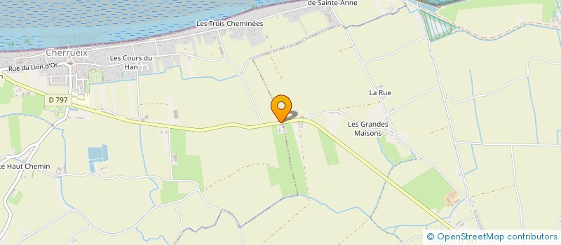 localisation de l'entreprise MONSIEUR JEAN DUPUY  CHERRUEIX