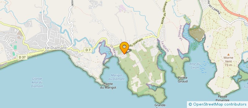 localisation de l'entreprise MONSIEUR JEAN DUQUET  DIAMANT