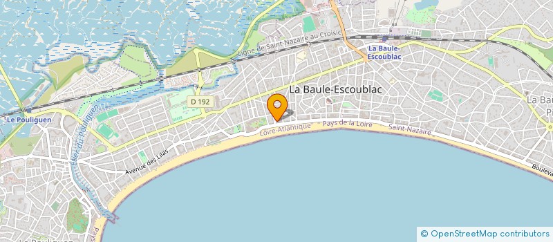 localisation de l'entreprise MONSIEUR JEAN DUQUOC à LA BAULE-ESCOUBLAC