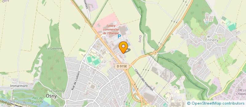 localisation de l'entreprise MONSIEUR JEAN DURAME  OSNY