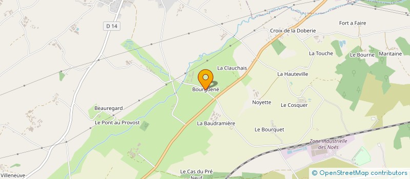 localisation de l'entreprise MONSIEUR JEAN DURAND à HENANSAL