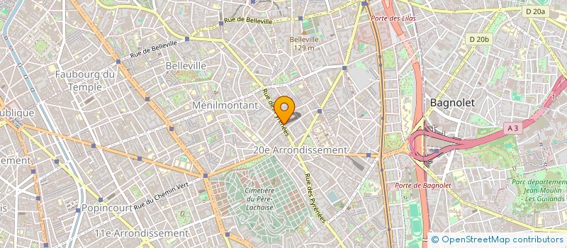 localisation de l'entreprise MONSIEUR JEAN DURAND à PARIS