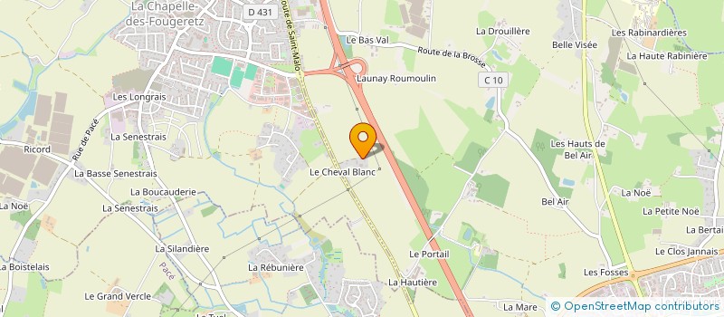 localisation de l'entreprise MONSIEUR JEAN DURAND à SAINT-GREGOIRE