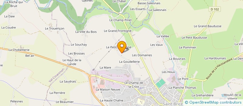 localisation de l'entreprise MONSIEUR JEAN DURAND  MAEN ROCH