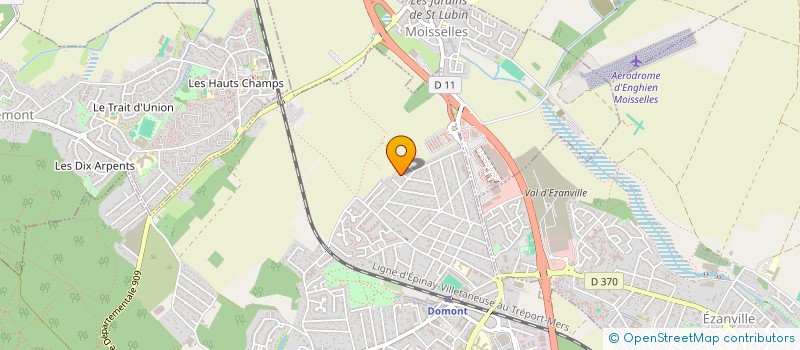 localisation de l'entreprise MONSIEUR JEAN DURAND  DOMONT