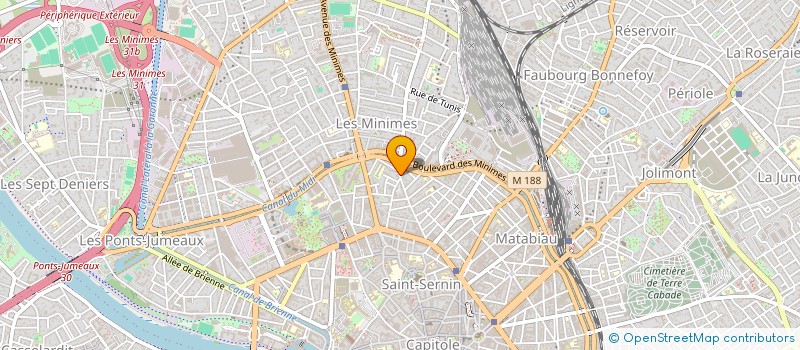 localisation de l'entreprise MONSIEUR JEAN DURAND à TOULOUSE