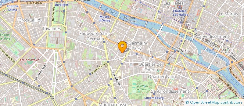 localisation de l'entreprise MONSIEUR JEAN DURAND  PARIS