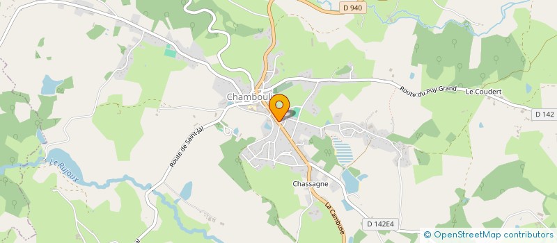 localisation de l'entreprise MONSIEUR JEAN DURET à CHAMBOULIVE