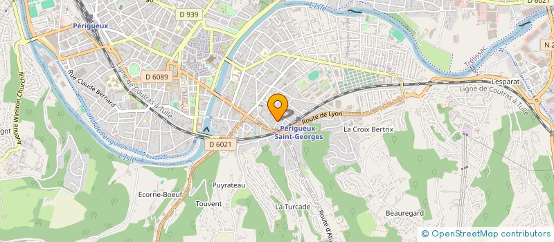 localisation de l'entreprise MONSIEUR JEAN DURIEUX à PERIGUEUX
