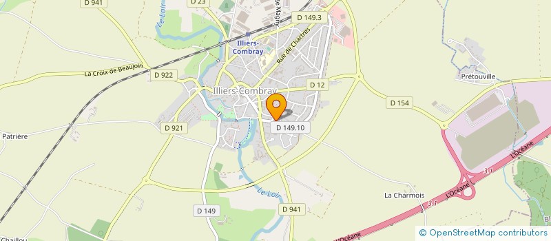 localisation de l'entreprise MONSIEUR JEAN DURIX à ILLIERS COMBRAY