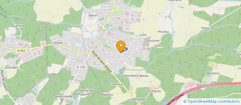 localisation de l'entreprise MONSIEUR JEAN DUROU  TOSSE