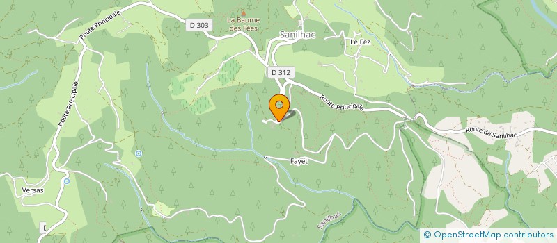 localisation de l'entreprise MONSIEUR JEAN DUROURE  CHASSIERS