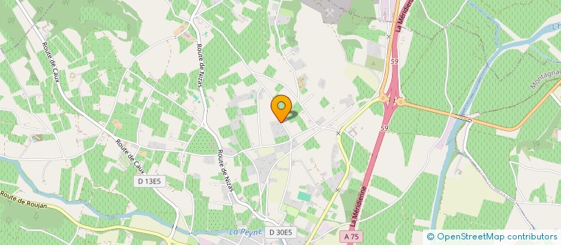 localisation de l'entreprise MONSIEUR JEAN DUSFOUR à PEZENAS