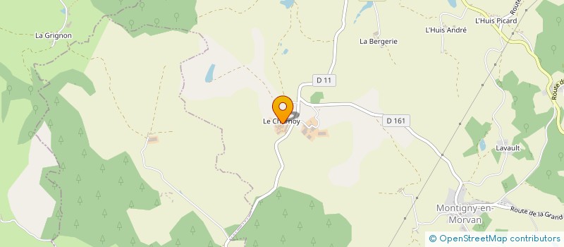 localisation de l'entreprise MONSIEUR JEAN DUSSAULE à MONTIGNY-EN-MORVAN