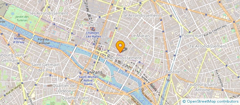 localisation de l'entreprise MONSIEUR JEAN DUTERQUE  PARIS