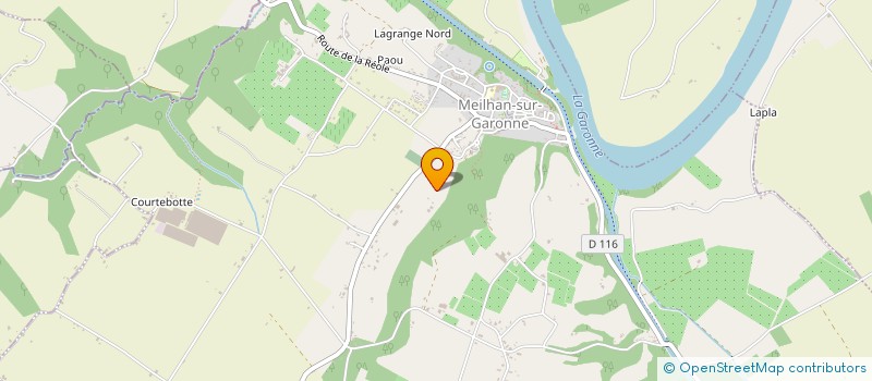 localisation de l'entreprise MONSIEUR JEAN DUTHURON  MEILHAN SUR GARONNE