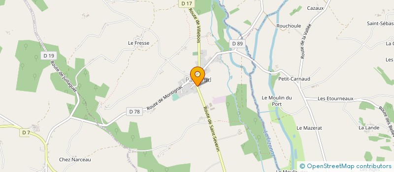 localisation de l'entreprise MONSIEUR JEAN DUTTO à BONNES