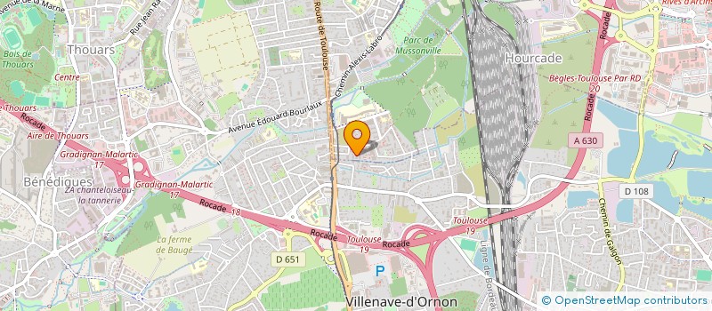 localisation de l'entreprise MONSIEUR JEAN DUVAL à BEGLES