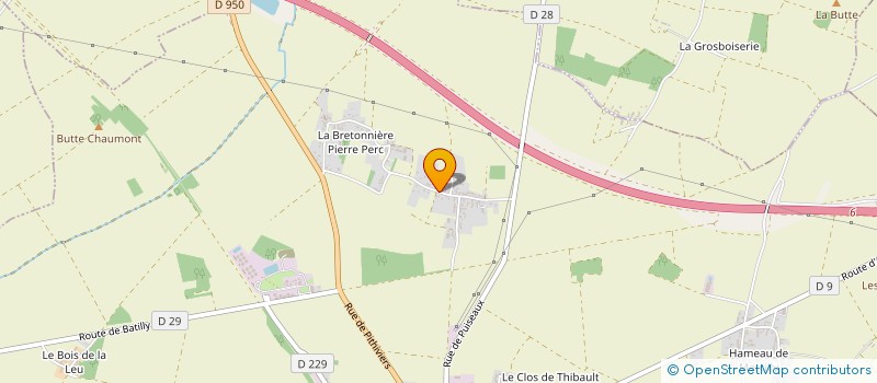 localisation de l'entreprise MONSIEUR JEAN DUVAL à BEAUNE-LA-ROLANDE