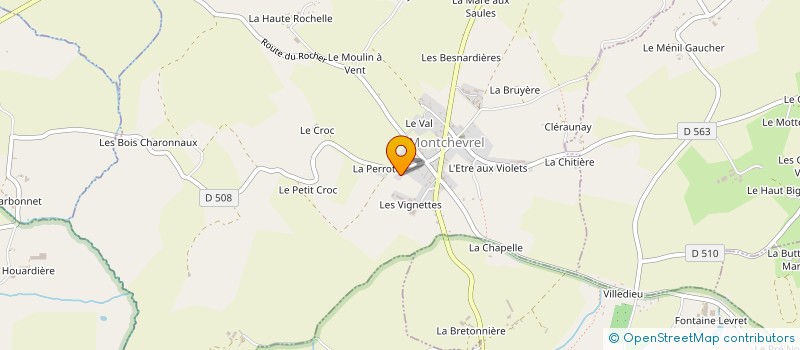 localisation de l'entreprise MONSIEUR JEAN DUVAL à MONTCHEVREL