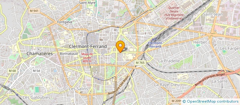 localisation de l'entreprise MONSIEUR JEAN DUVERT à CLERMONT-FERRAND
