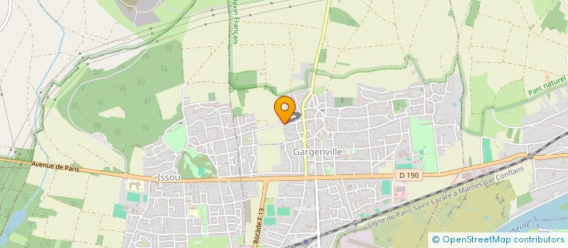 localisation de l'entreprise MONSIEUR JEAN DUVIVIER  GARGENVILLE