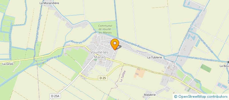 localisation de l'entreprise MONSIEUR JEAN-DYLANN KOUASSI  VOUILLE-LES-MARAIS
